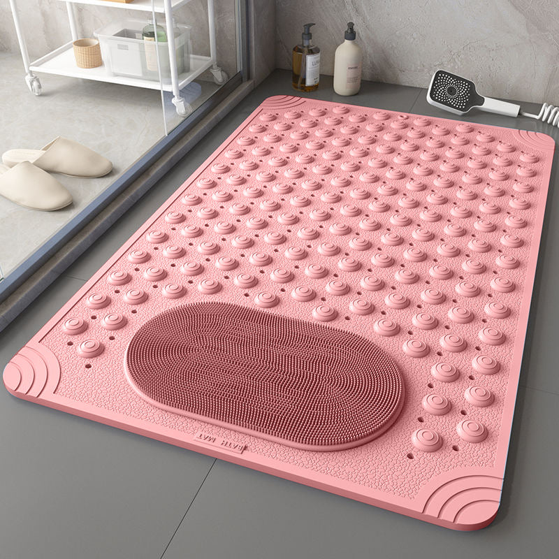 Non-Slip Waterproof Bath Mat with Massage Texture