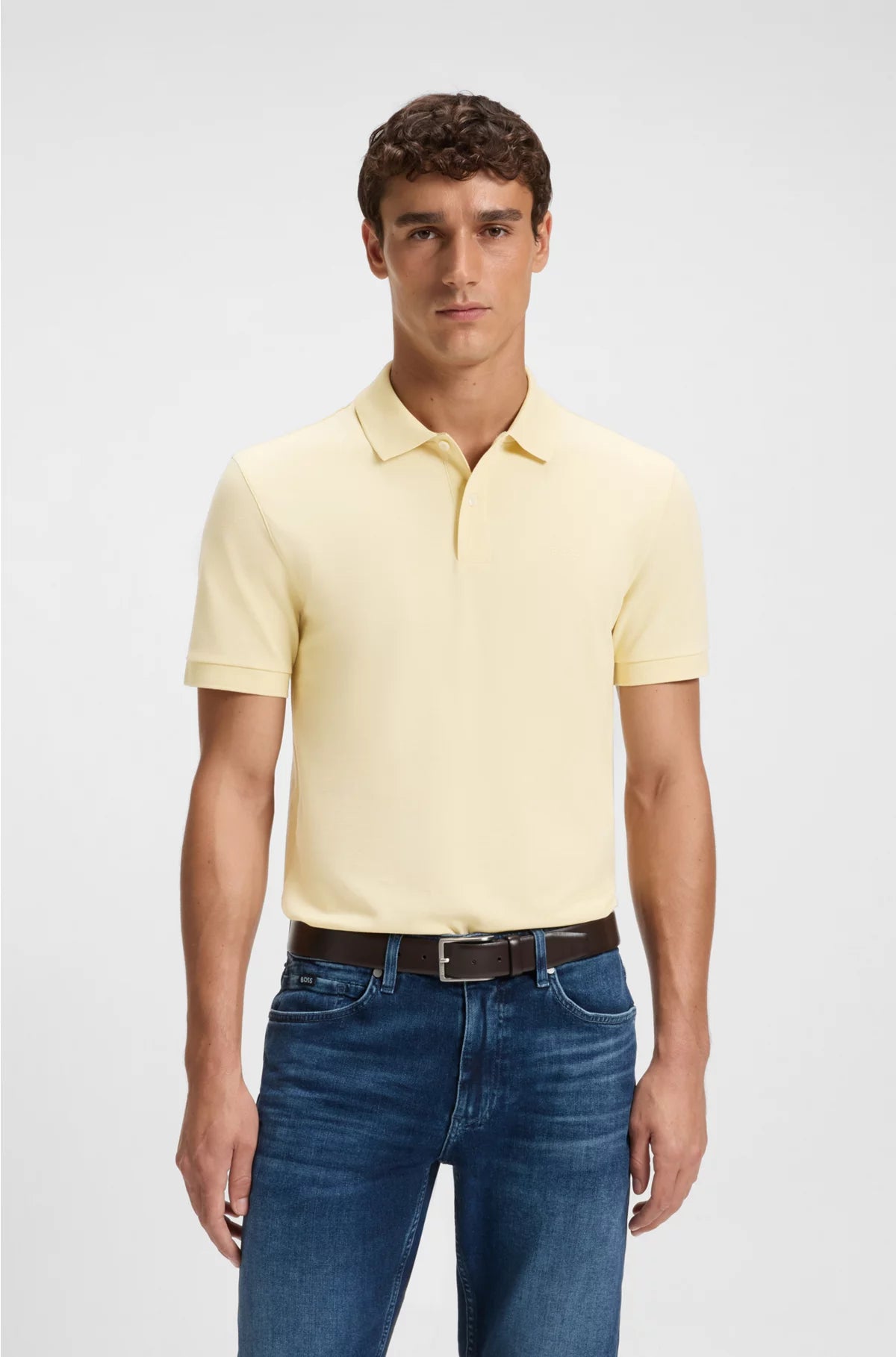 PALLAS POLO SHIRT IN COTTON PIQUE WITH LOGO DETAILS