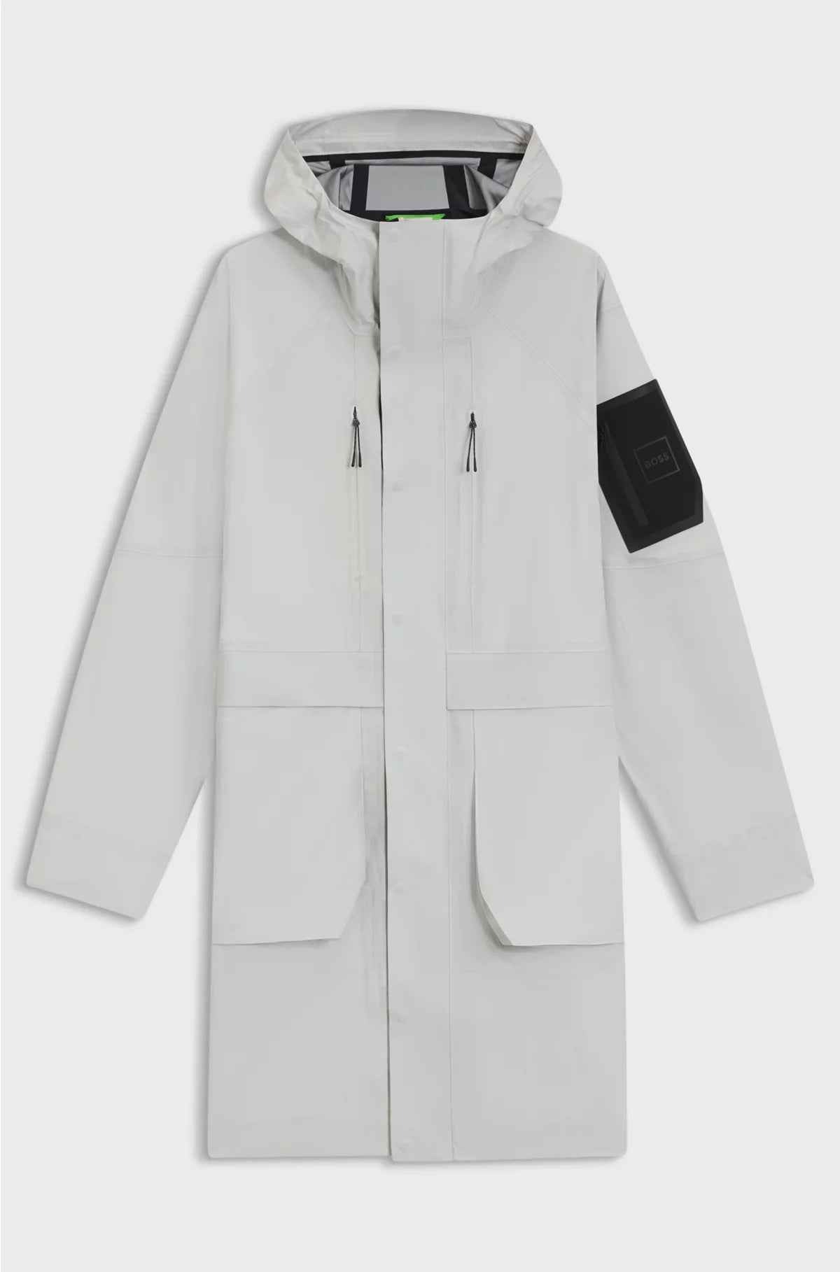 WATER-REPELLENT PARKA JACKET WITH SEALED SEAMS