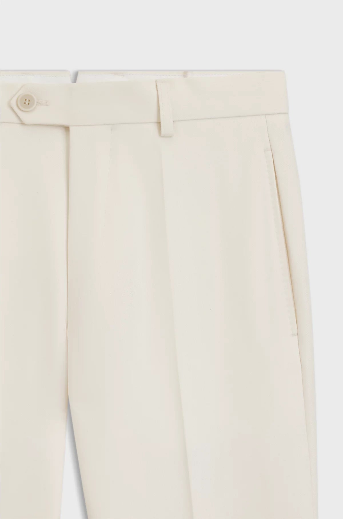 FORMAL TROUSERS INMICRO-PATTERNED VIRGIN WOOL