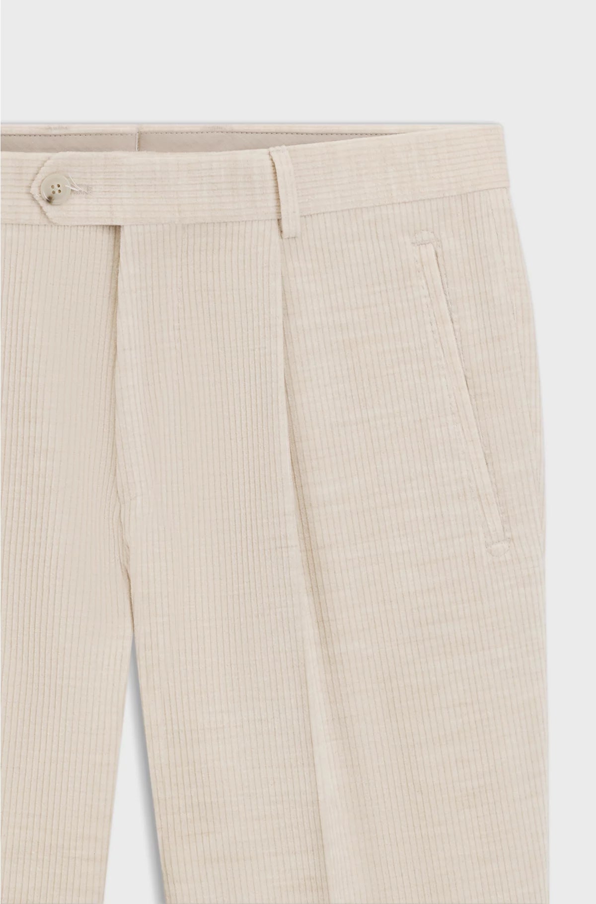 RELAXED-FIT TROUSERS IN COTTON-ALPACA CORDUROY