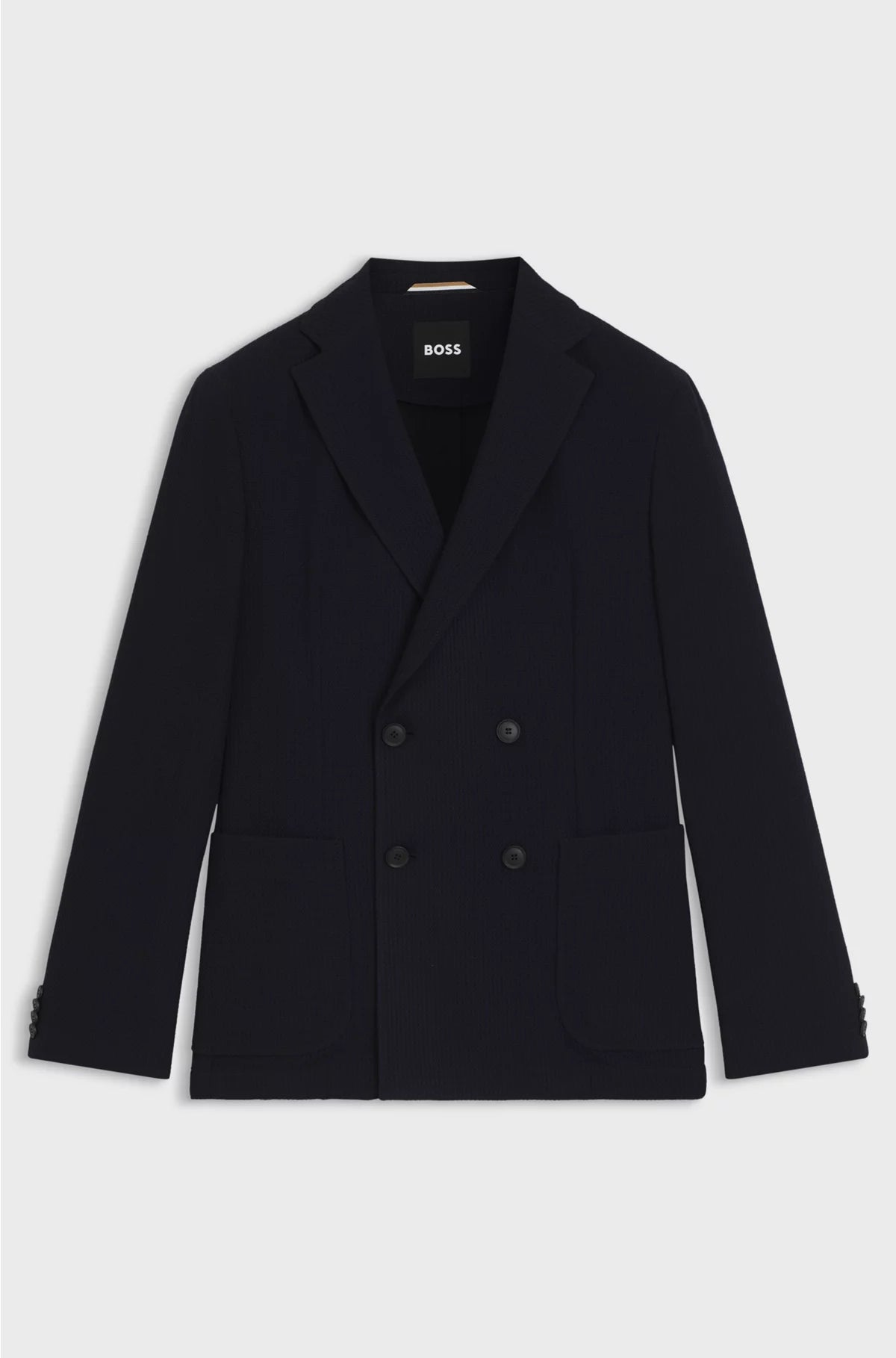 SLIM-FIT BLAZER INMICRO-PATTERNED STRETCH WOOL