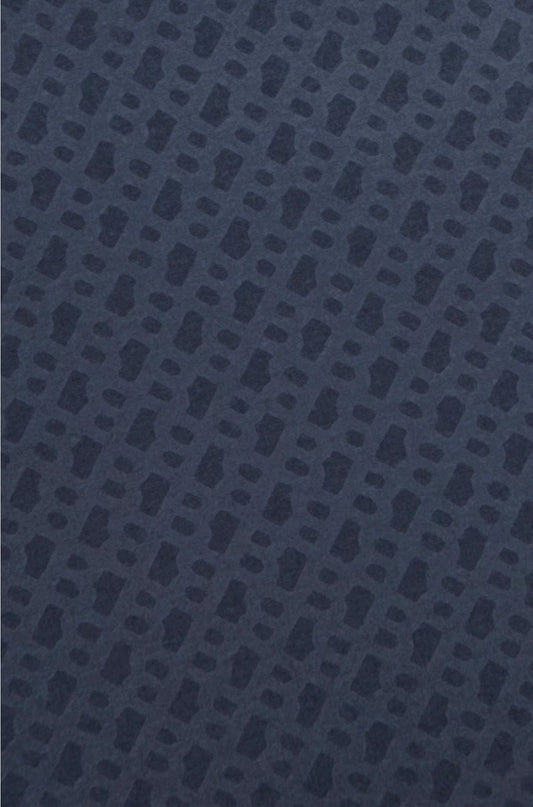 MONOGRAM-CANOPY POCKET UMBRELLA IN NAVY