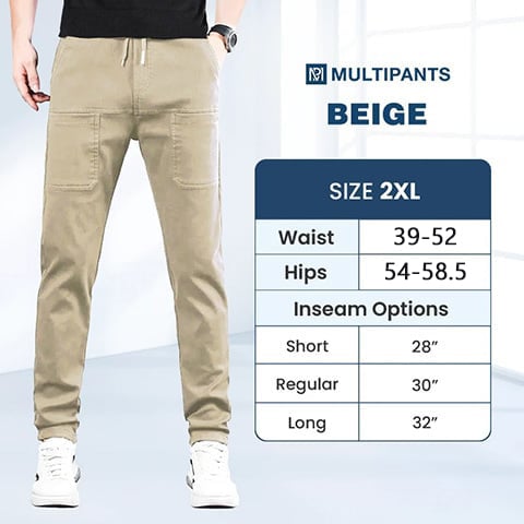 🔥Hot Sale 49% OFF🔥MultiPants – High Stretch Multi-pocket Durable Cargo Pants