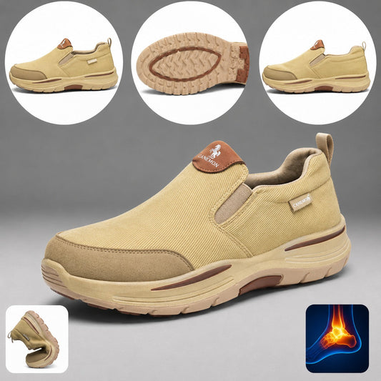 Men’s Breathable Mesh Slip-On Walking Shoes