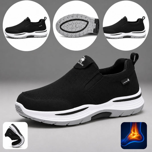 Men’s Breathable Mesh Slip-On Walking Shoes