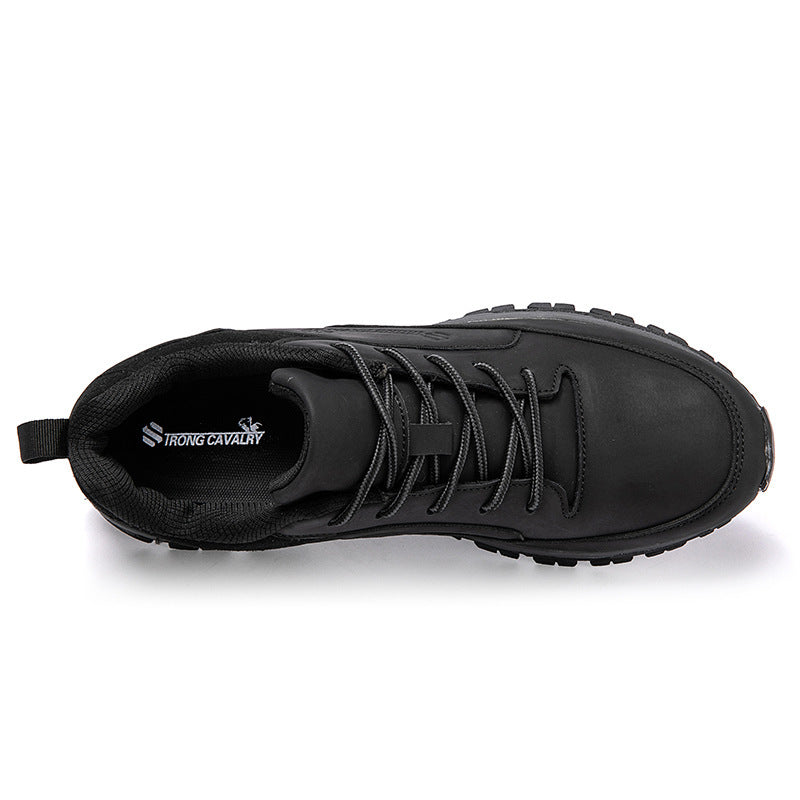 🔥Best Seller-Men's Comfortable Arch Support Shock Absorbing Orthopedic Leather Sneakers