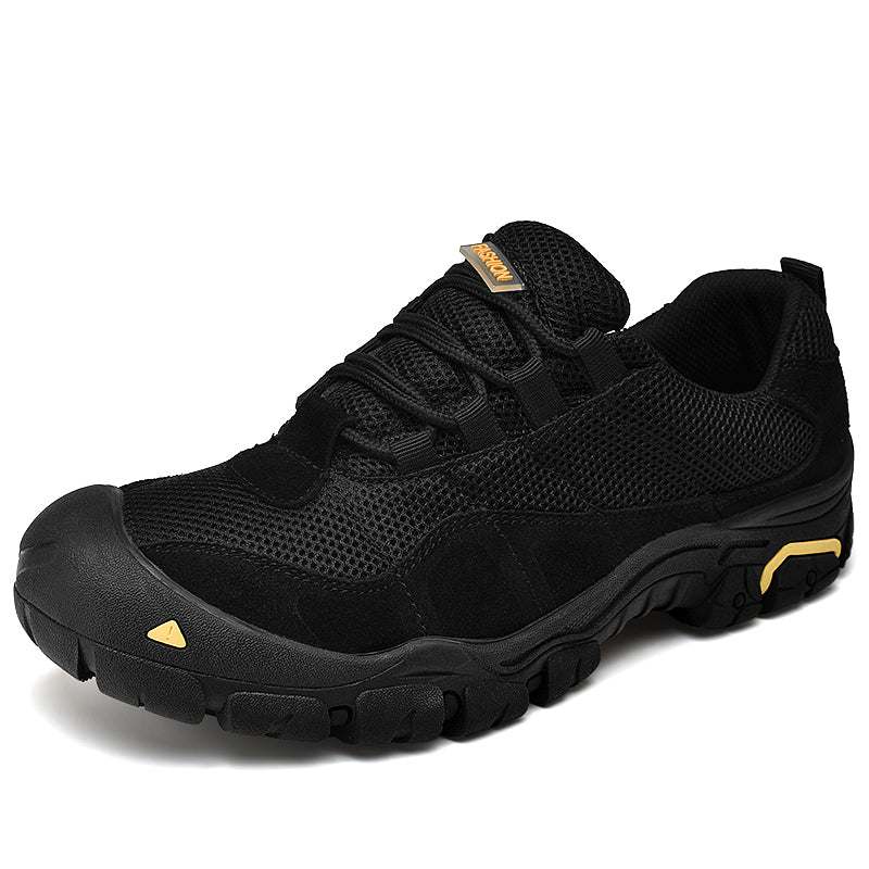 ✨Authentic Quality Assurance - Men's Factory Breathable Waterproof Anti-Collision Anti-Slip Sneakers
