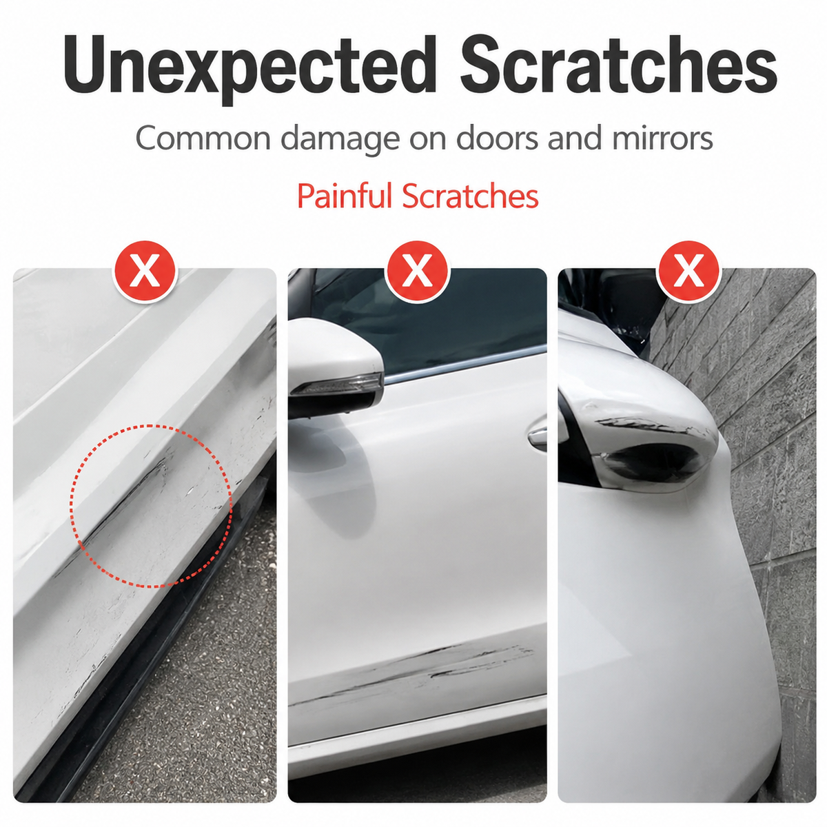 Magnetic Car Door Edge Protector – Anti-Scratch & Anti-Collision Guard