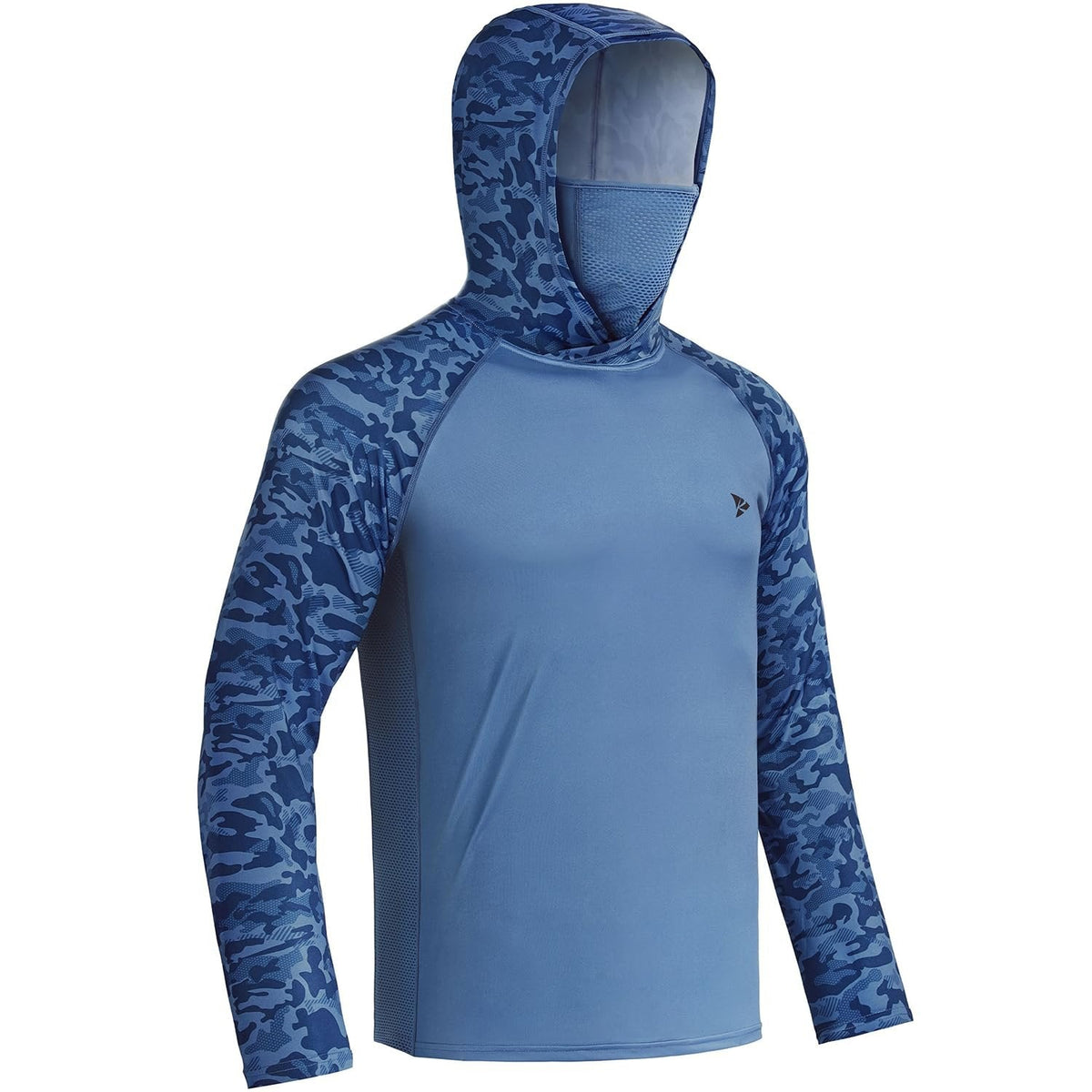 Sun Hoodie with Built-In Face Cover