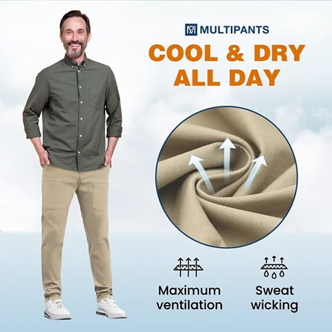 🔥Hot Sale 49% OFF🔥MultiPants – High Stretch Multi-pocket Durable Cargo Pants