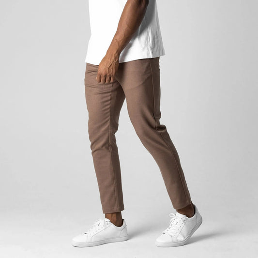 ACTIVE CHINOS - BROWN