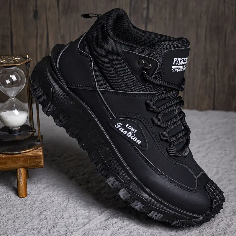 Men’s Work Hiking Boots – Waterproof, Non-Slip, Puncture and Smash Resistant, Wide Toe, Arch Support – Ideal for Daily Wear and Outdoor Adventures