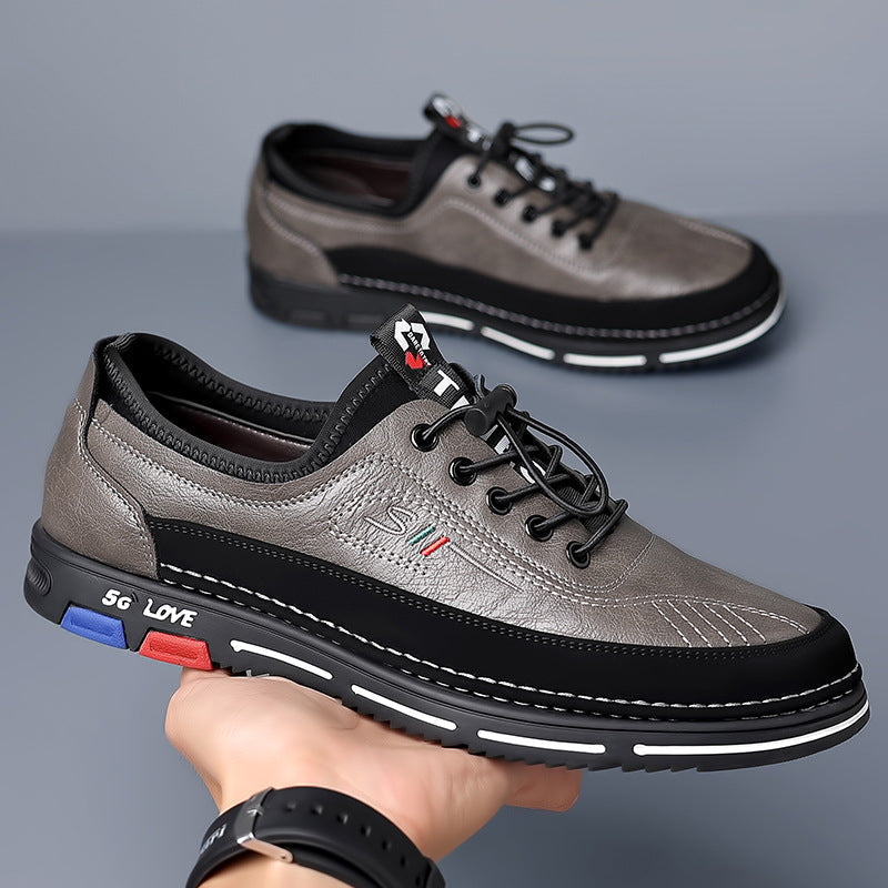 Men's Cowhide Leather Casual Comfort Loafers
