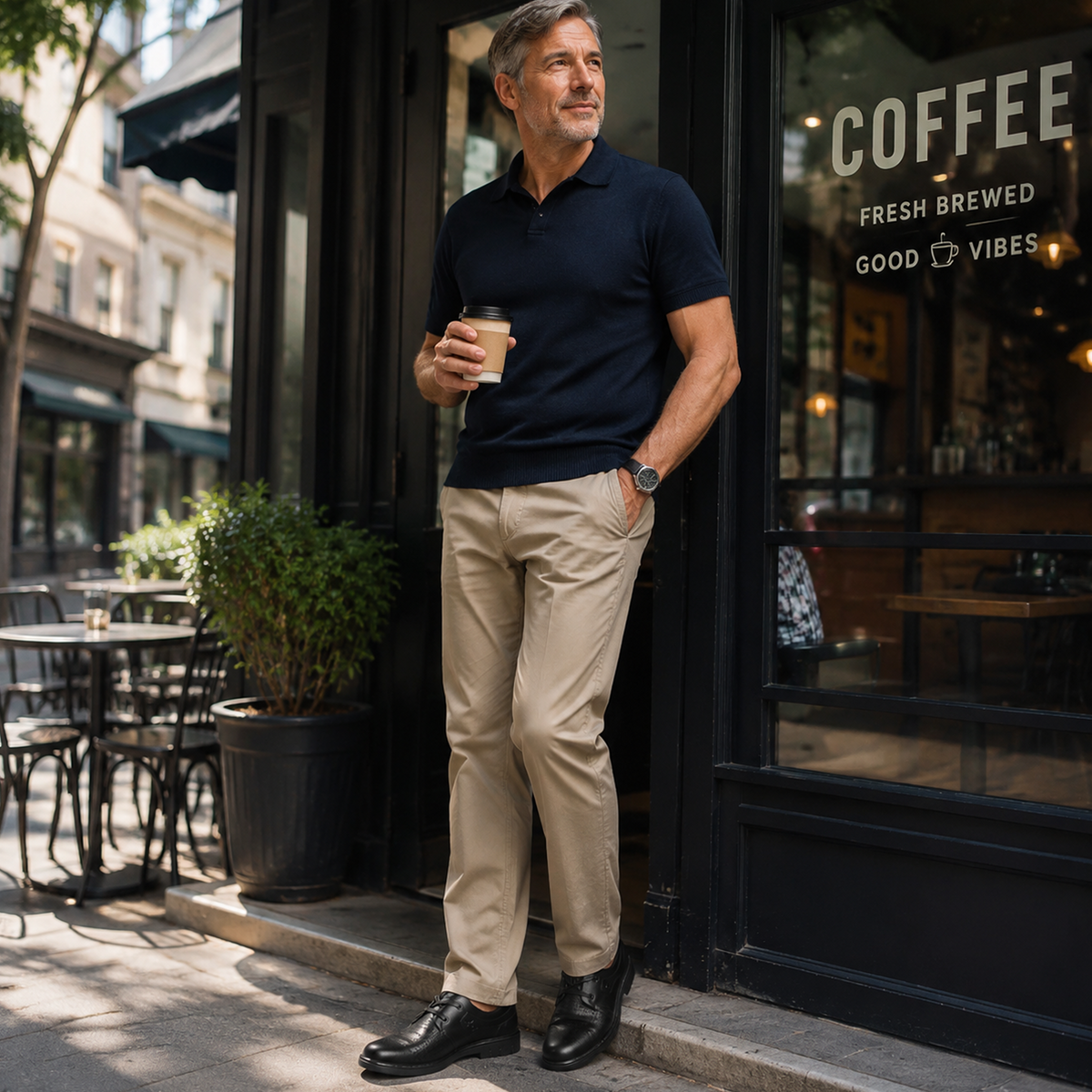 Men’s Comfortable Leather Shoes With Arch Support & A Roomier Fit
