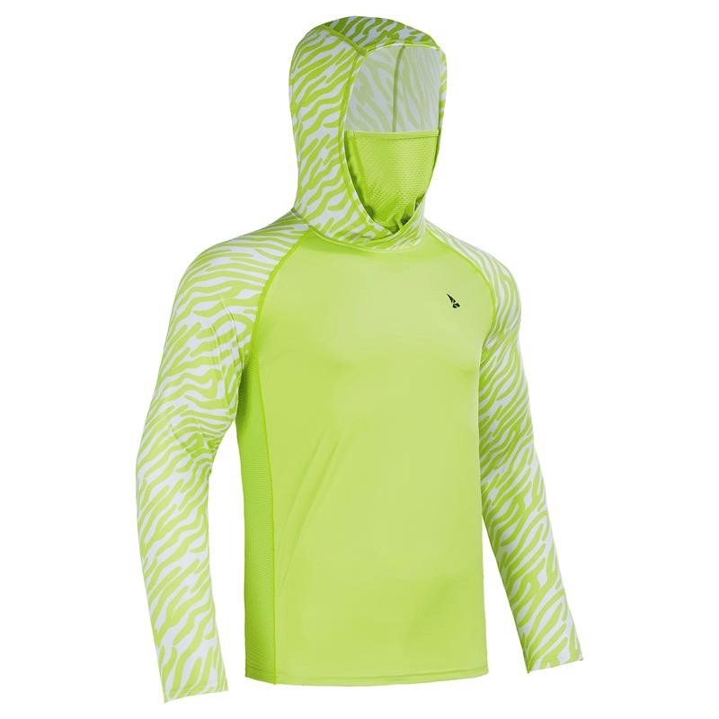 Sun Hoodie with Built-In Face Cover