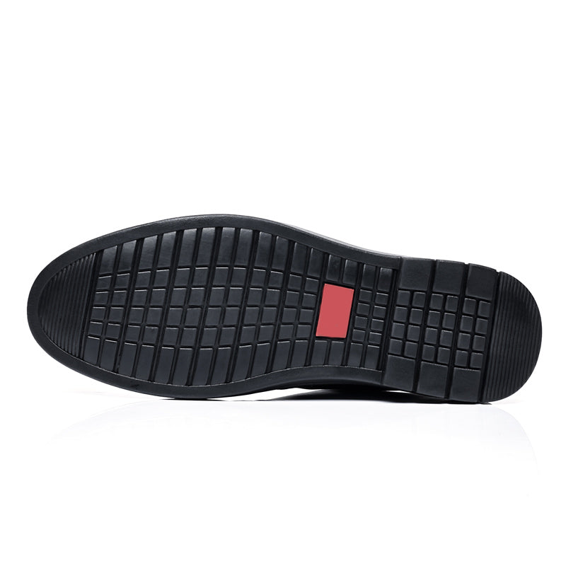 Men’s Comfortable Leather Shoes With Arch Support & A Roomier Fit