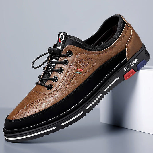 Men's Cowhide Leather Casual Comfort Loafers