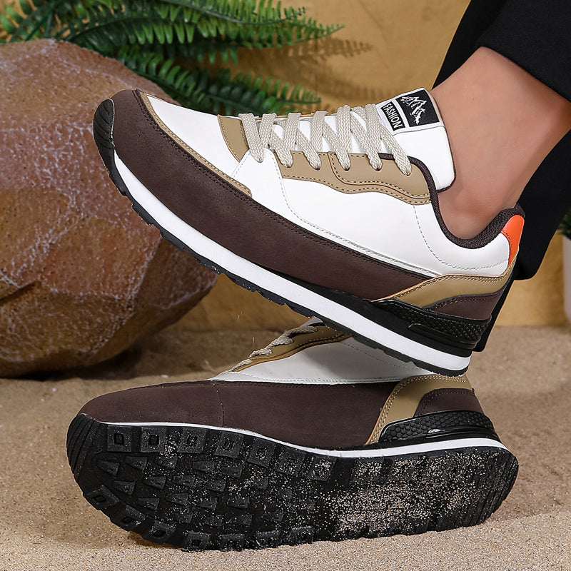 Men's Stylish Orthopedic Dress Walking Shoes—Wide Toe Box, Arch Support, Shock Absorption, Waterproof, Slip-Resistant, Suitable For Various Occasions