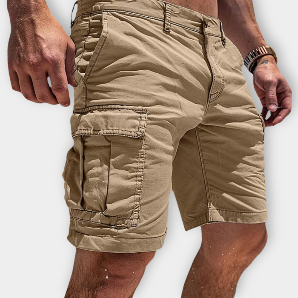 Men’s Utility Cargo Shorts – Lightweight Multi-Pocket Outdoor Shorts