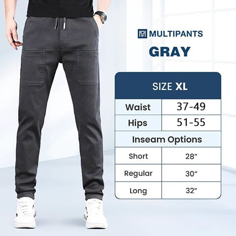 🔥Hot Sale 49% OFF🔥MultiPants – High Stretch Multi-pocket Durable Cargo Pants