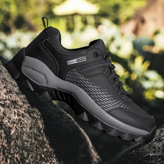 Men's Wear Resistant Waterproof Non-slip Anti-skid Anti-puncture Hiking Shoes Orthopedic Wide Toe Arch Support Walking Shoes
