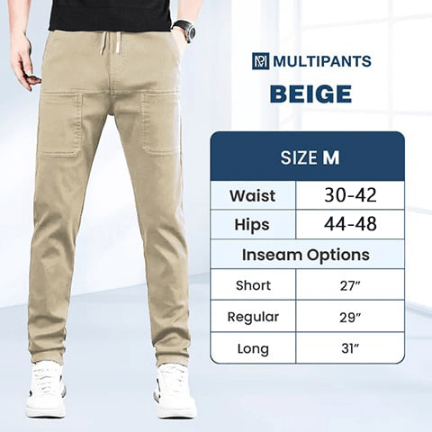 🔥Hot Sale 49% OFF🔥MultiPants – High Stretch Multi-pocket Durable Cargo Pants