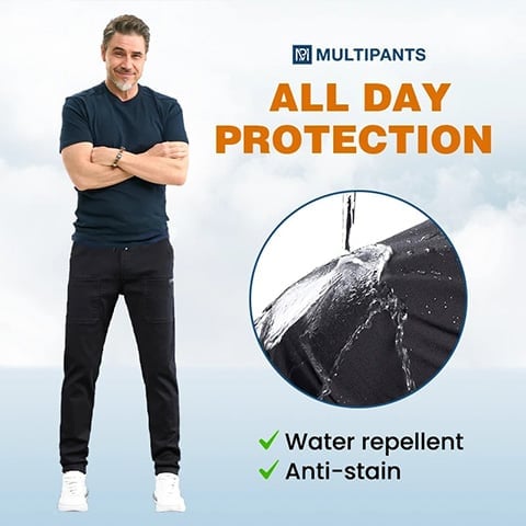 🔥Hot Sale 49% OFF🔥MultiPants – High Stretch Multi-pocket Durable Cargo Pants