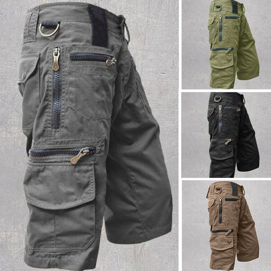 Men's Tactical Cargo Shorts - Multi-Pocket Outdoor Utility Shorts