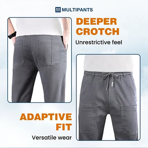 🔥Hot Sale 49% OFF🔥MultiPants – High Stretch Multi-pocket Durable Cargo Pants
