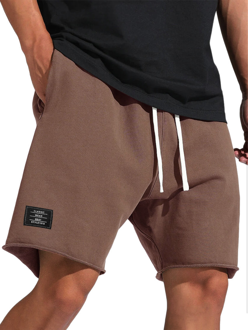 Men's Sports Casual Pocket Shorts Logo Shorts