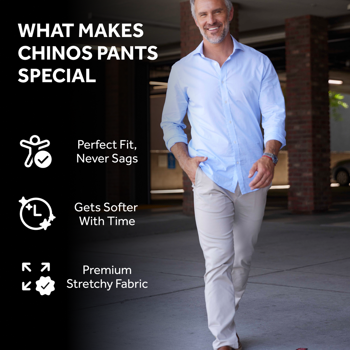 Perk™ Feel Good Chinos