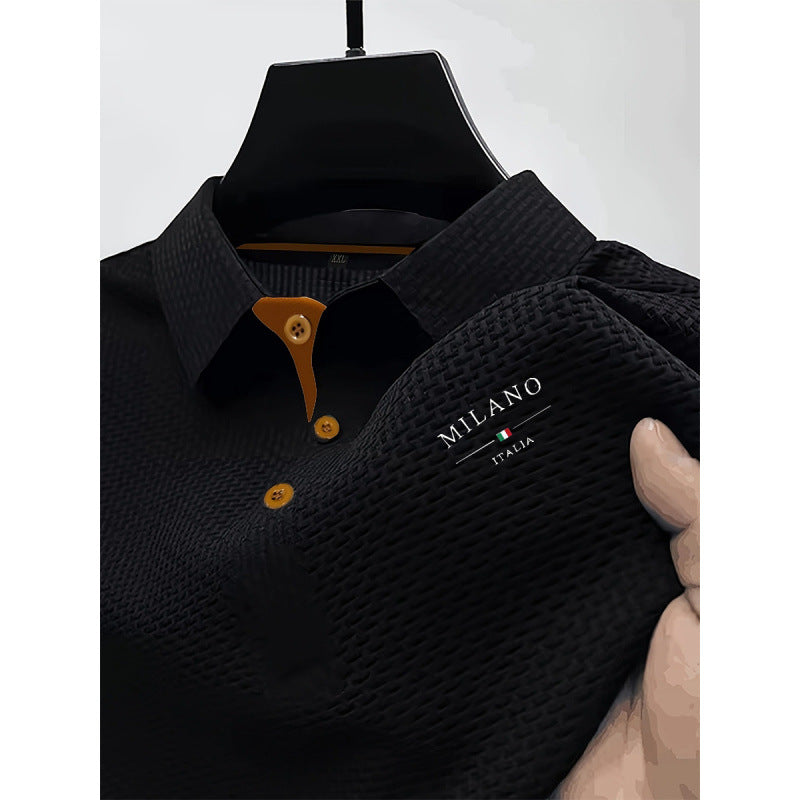 Men’s Smart Casual Polo Shirt for Work & Weekend