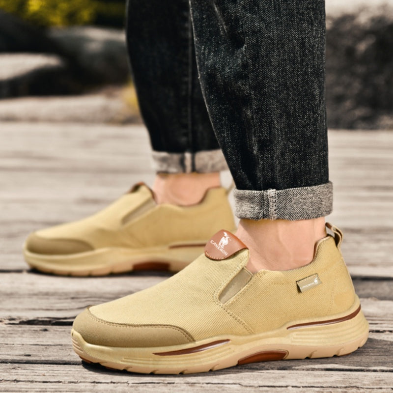 Men’s Breathable Mesh Slip-On Walking Shoes
