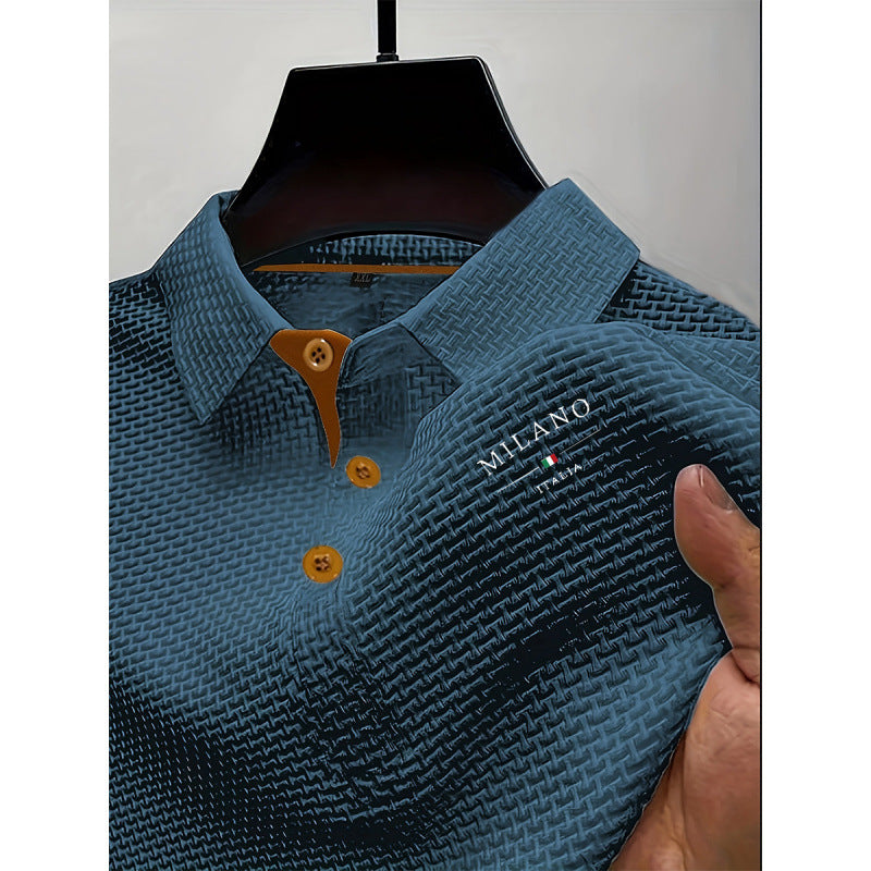 Men’s Smart Casual Polo Shirt for Work & Weekend