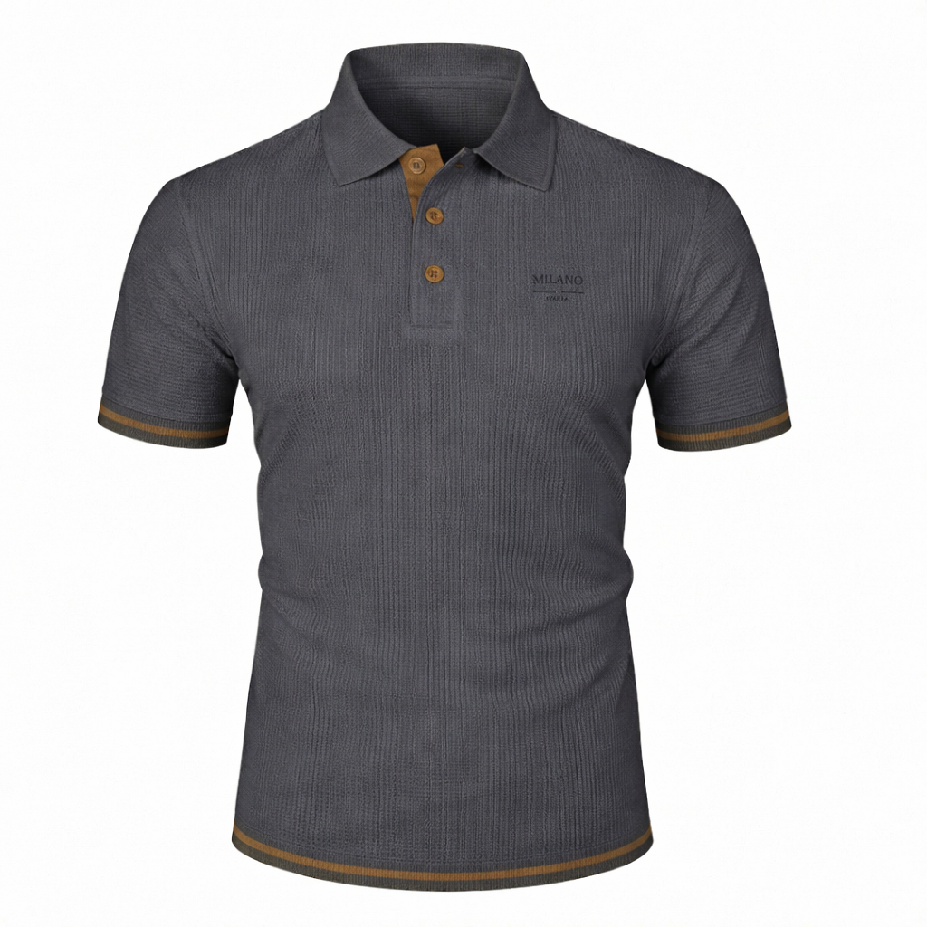 Men’s Smart Casual Polo Shirt for Work & Weekend