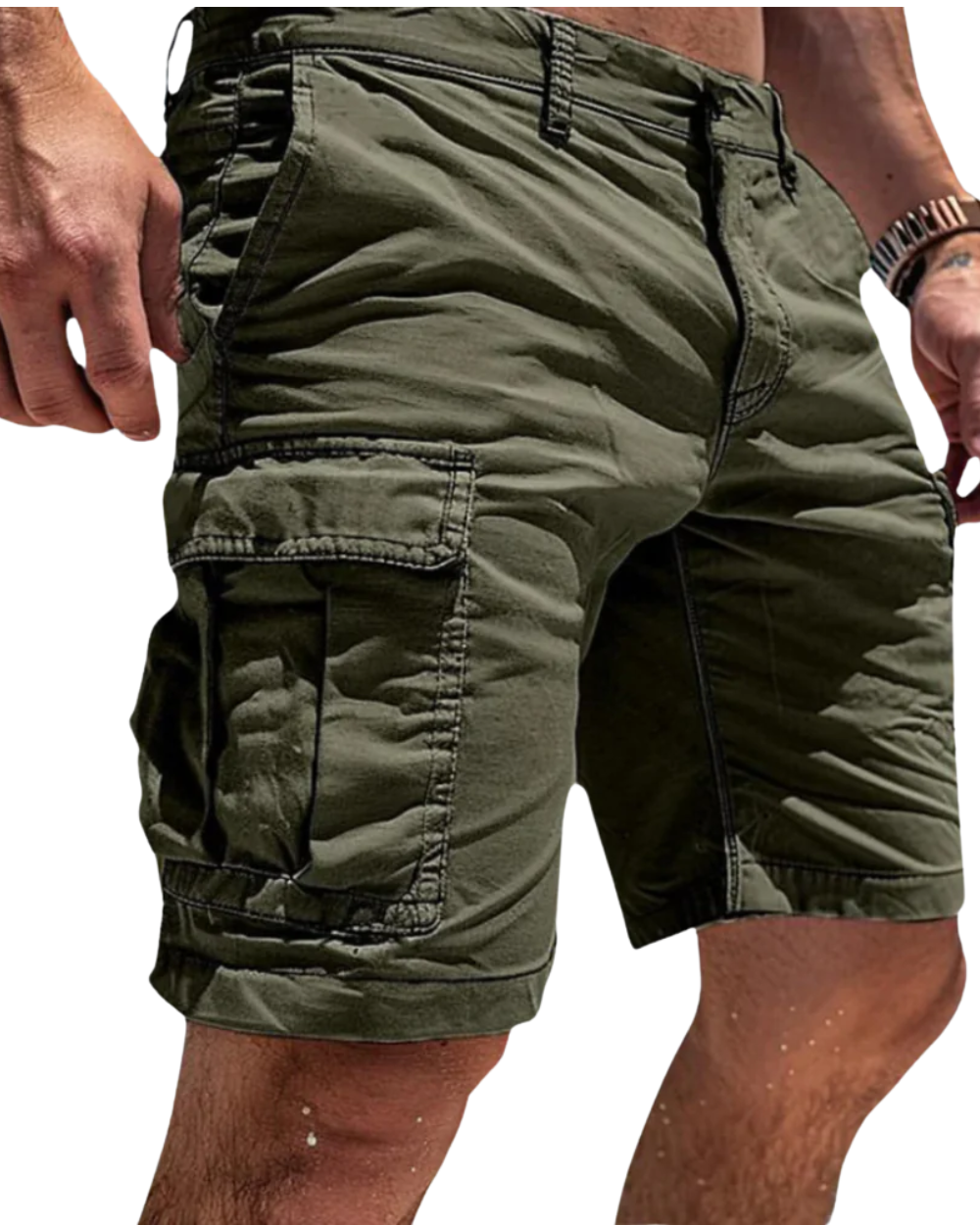 Men’s Utility Cargo Shorts – Lightweight Multi-Pocket Outdoor Shorts