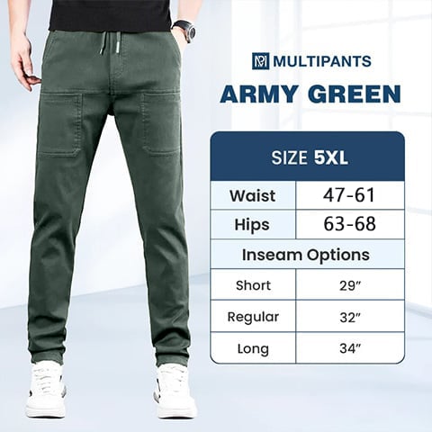 🔥Hot Sale 49% OFF🔥MultiPants – High Stretch Multi-pocket Durable Cargo Pants