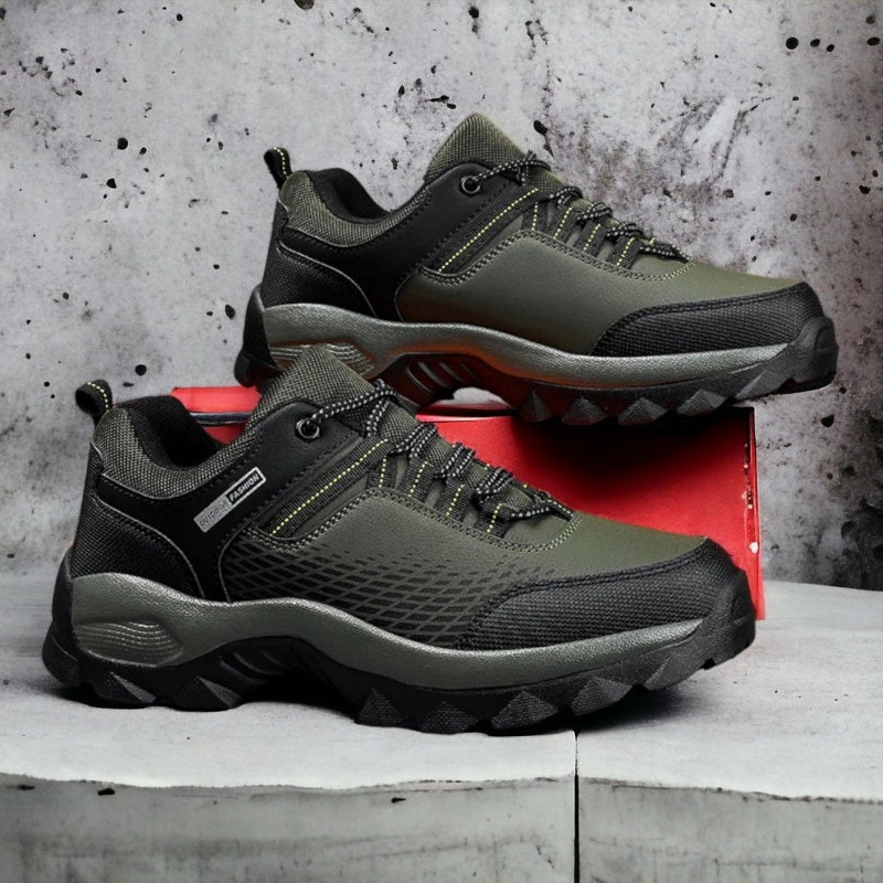 Men's Wear Resistant Waterproof Non-slip Anti-skid Anti-puncture Hiking Shoes Orthopedic Wide Toe Arch Support Walking Shoes