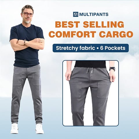 🔥Hot Sale 49% OFF🔥MultiPants – High Stretch Multi-pocket Durable Cargo Pants