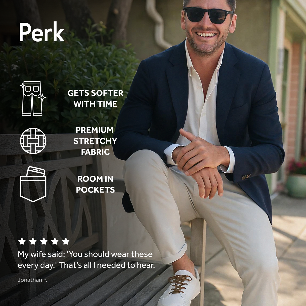 Perk™ Feel Good Chinos
