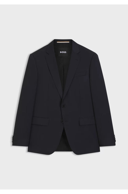 SLIM-FIT SUIT JACKET IN VIRGIN-WOOL SERGE