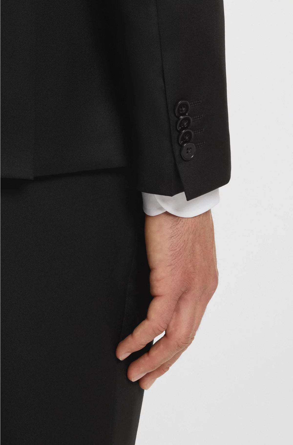 EXTRA-SLIM-FIT SUIT JACKET IN VIRGIN-WOOL SERGE