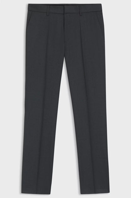 REGULAR-FIT TROUSERS IN VIRGIN-WOOL SERGE
