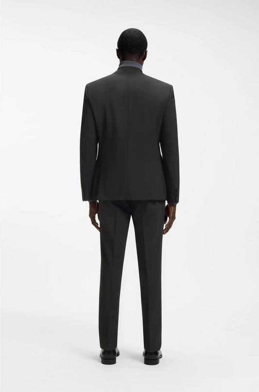 SLIM-FIT JACKET IN STRETCH VIRGIN WOOL