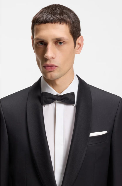 ITALIAN-MADE BOW TIE IN SILK JACQUARD