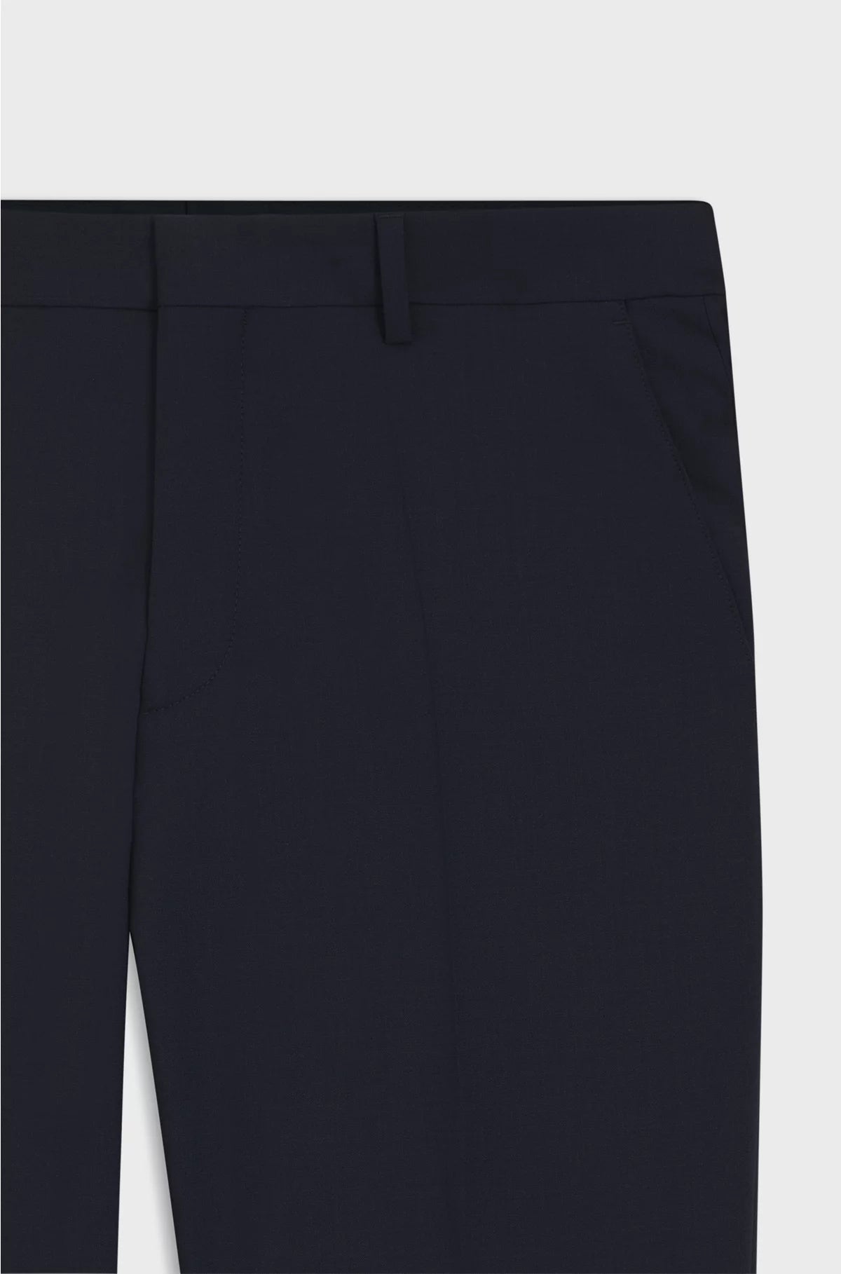 REGULAR-FIT TROUSERS IN STRETCH VIRGIN WOOL
