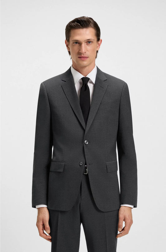 SLIM-FIT JACKET IN A VIRGIN-WOOL BLEND