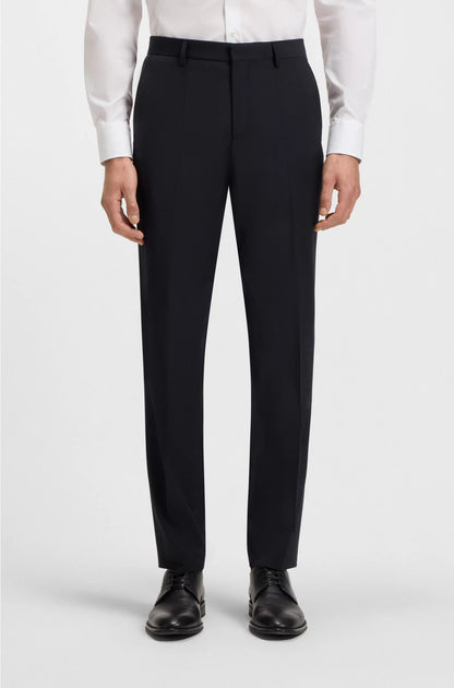 SLIM-FIT TROUSERS IN A VIRGIN-WOOL BLEND