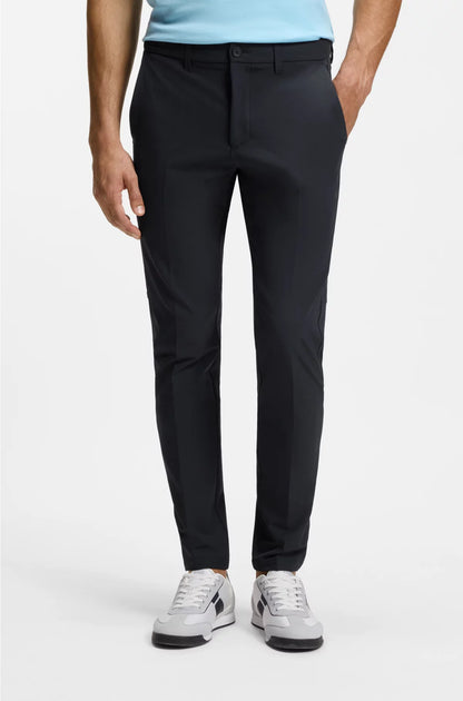 SLIM-FIT CHINOS IN EASY-IRON FOUR-WAY STRETCH FABRIC